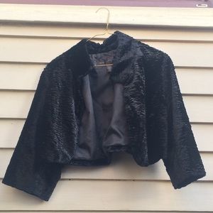 Cropped fancy cardigan